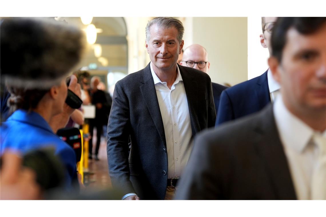 Prozess um Kindesentführung gegen Christina Block gestartet Auch der Ex-Mann von Christina Block, Stephan Hensel, erschien zum Prozess.