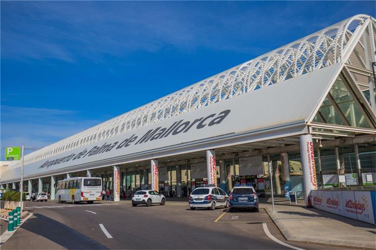 Auch der Flughafen in Palma de Mallorca ist betroffen.