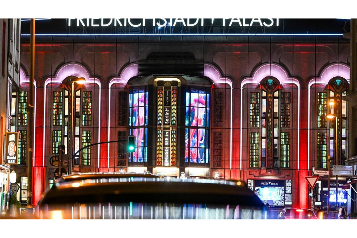 Sparpläne in Berlin: Komische Oper und Berlinale betroffen Auch der Friedrichstadt-Palast ist von den Sparmaßnahmen betroffen. (Archivbild)