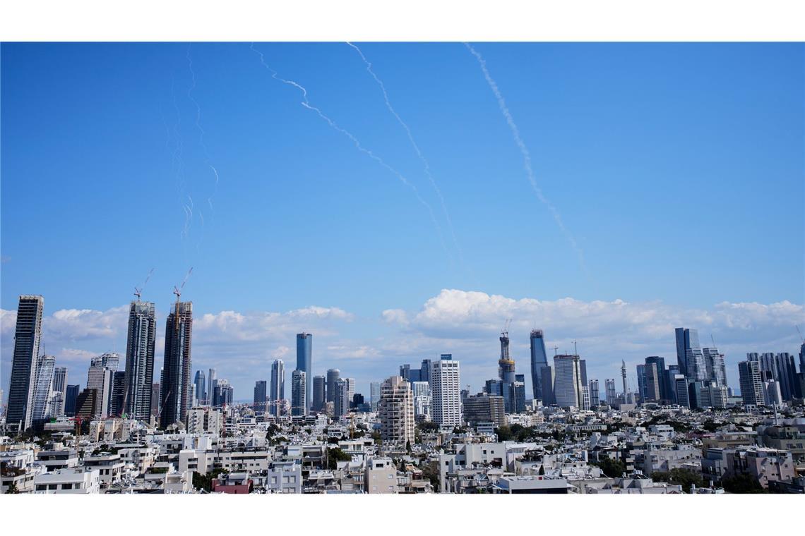 Auch der Iran setzte seine Angriffe fort - nicht nur auf Israel.