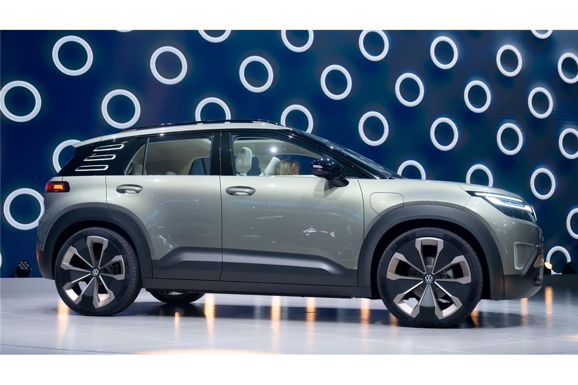 Vier neue E-Autos von VW – Marktstart ab 25.000 Euro geplant Auch der VW ID. Cross wir vorerst nur als Studie gezeigt.