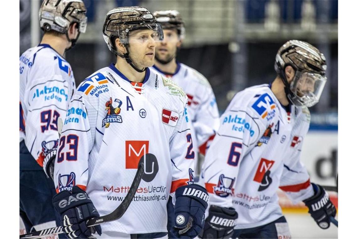 Auch die Iserlohn Roosters müssen in der DEL in Quarantäne. Foto: Andreas Gora/dpa