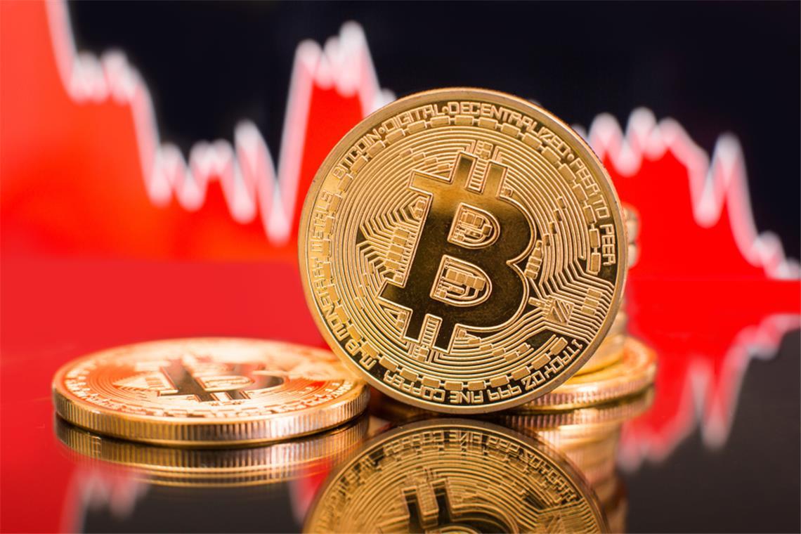 Warum fällt der Bitcoin? Auch die Kryptowährungen fallen derzeit im Wert.