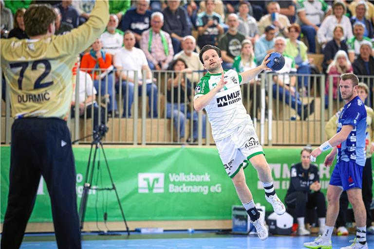 Auch die sieben Tore von Felix Klingler haben dem HCOB nicht gereicht. Foto: Alexander Becher