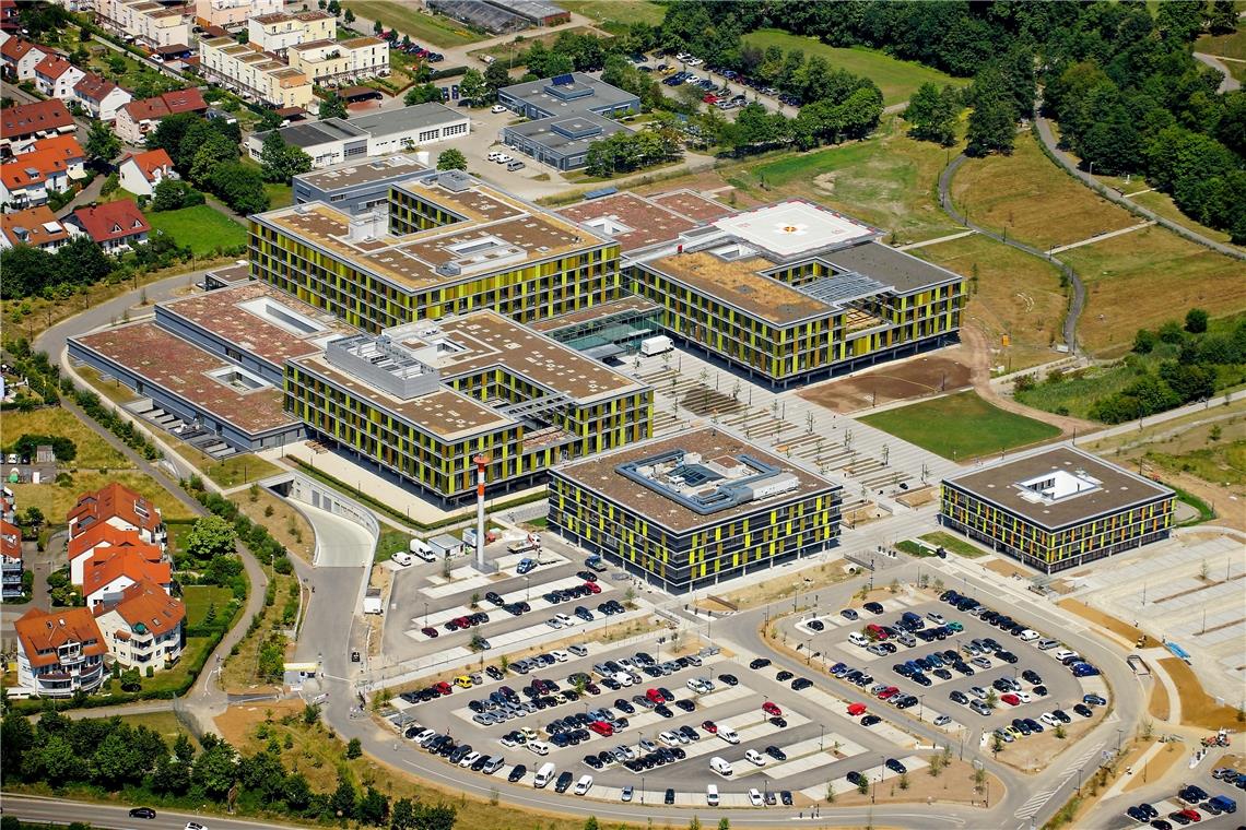 Am Limit der Kräfte angekommen Auch die Situation der Rems-Murr-Kliniken – hier in Winnenden – war im Kreistag Gegenstand der Haushaltsreden. Foto: Rems-Murr-Kliniken