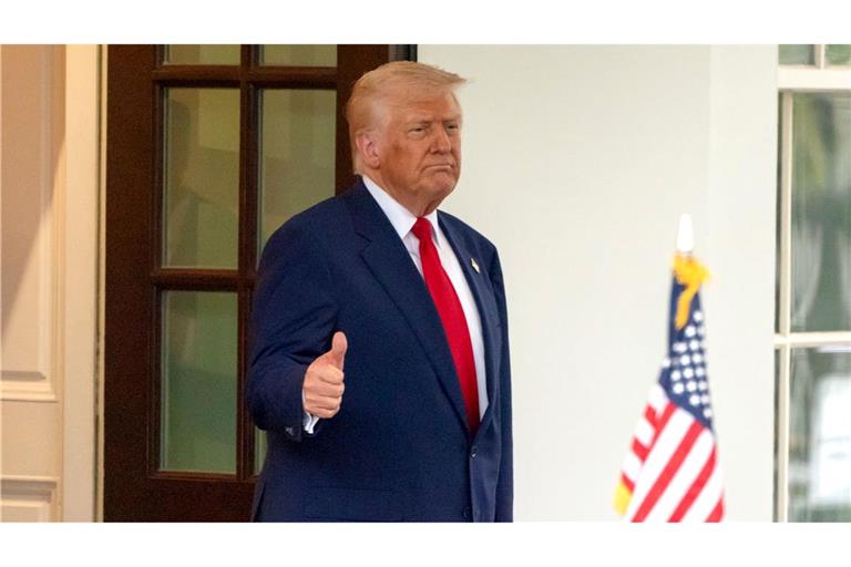 Auch Entgegenkommen nutzt bei Trump nicht unbedingt was