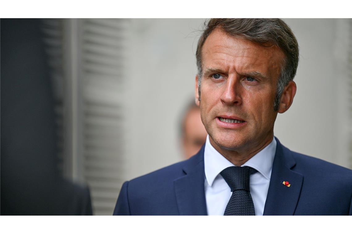 Auch für Präsident Macron stand viel auf dem Spiel. (Archivbild)