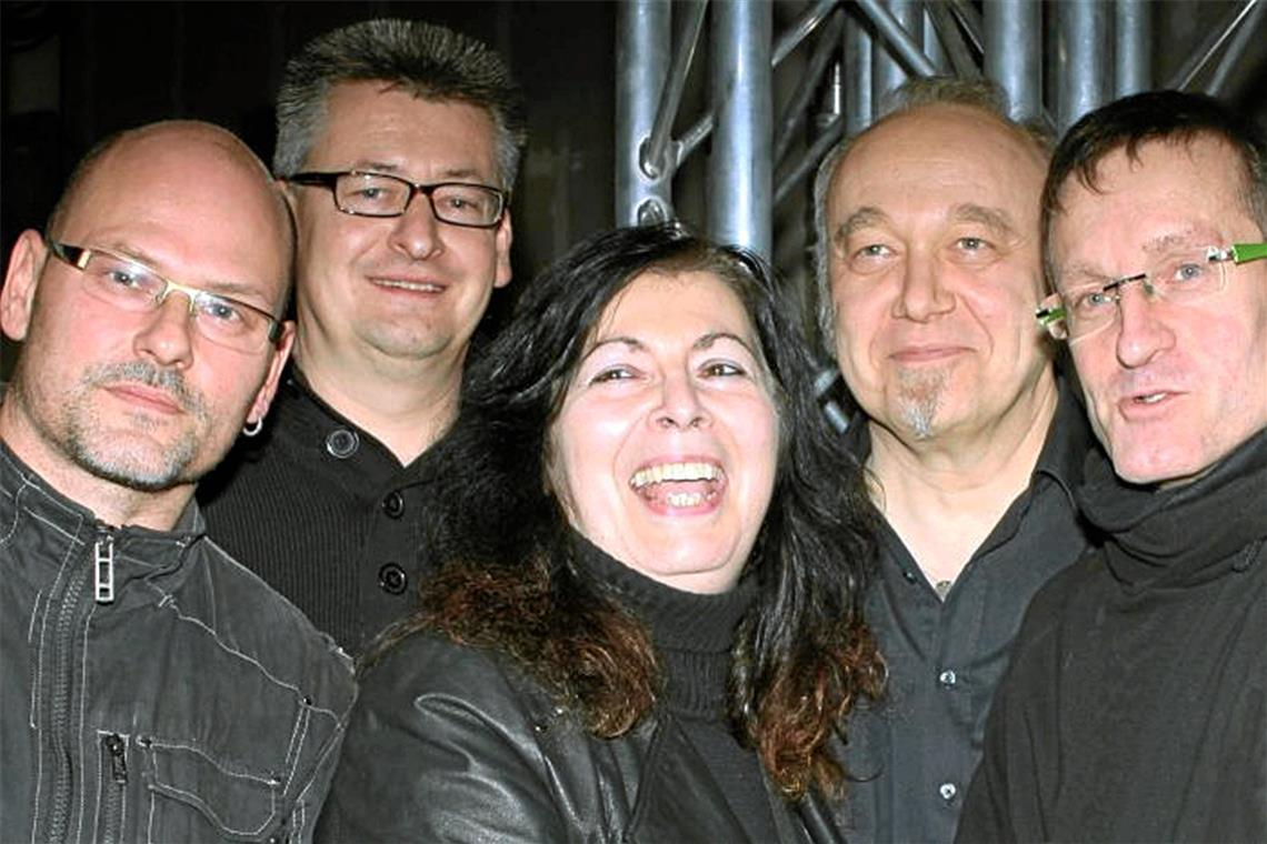 Auch Geddess mit Frontsängerin Marina Heidrich waren zu Gast. 