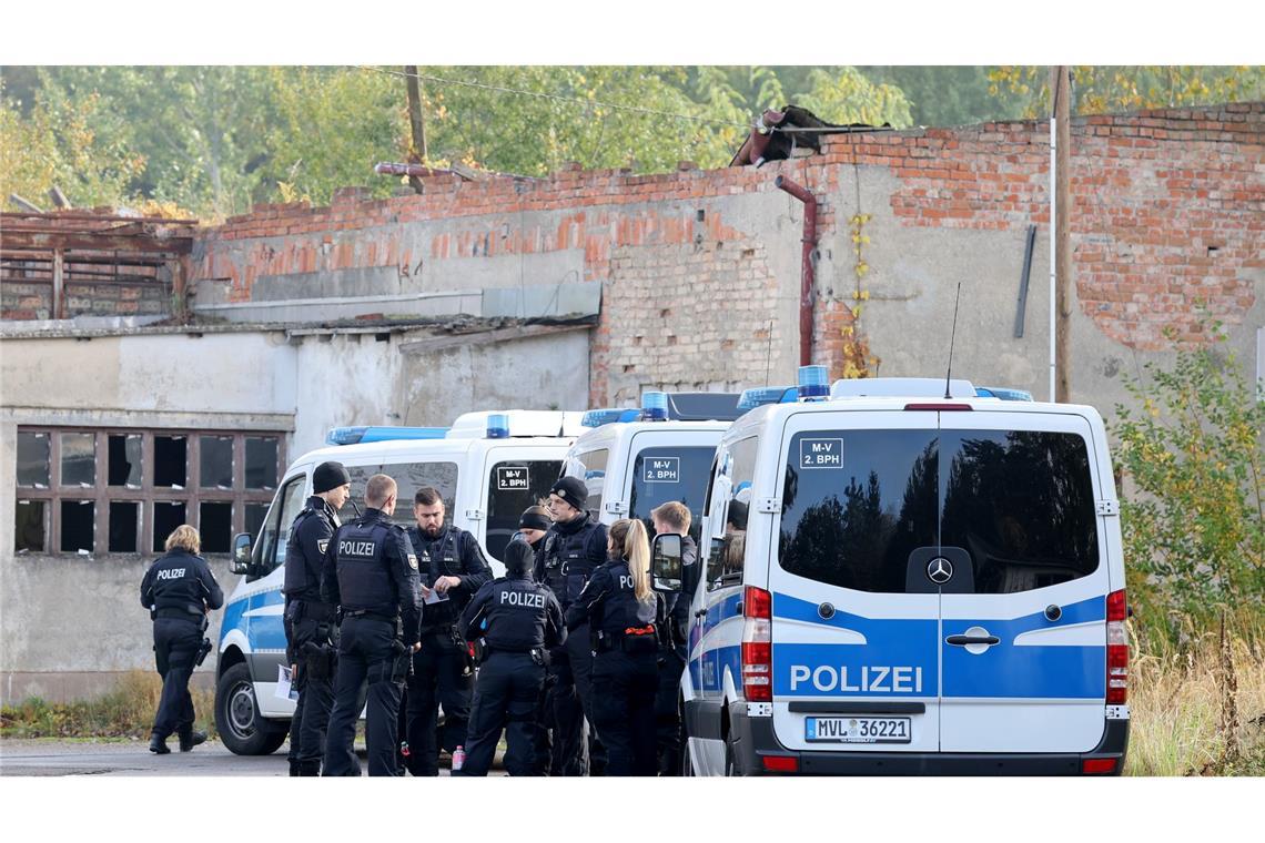 Auch Gewässer sollten am Montag abgesucht werden.