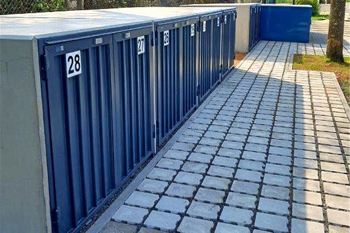 Neue Radboxen am Bahnhof Sulzbach Auch in Murrhardt gibt es Fahrradboxen. Archivfoto: Stadtverwaltung Murrhardt