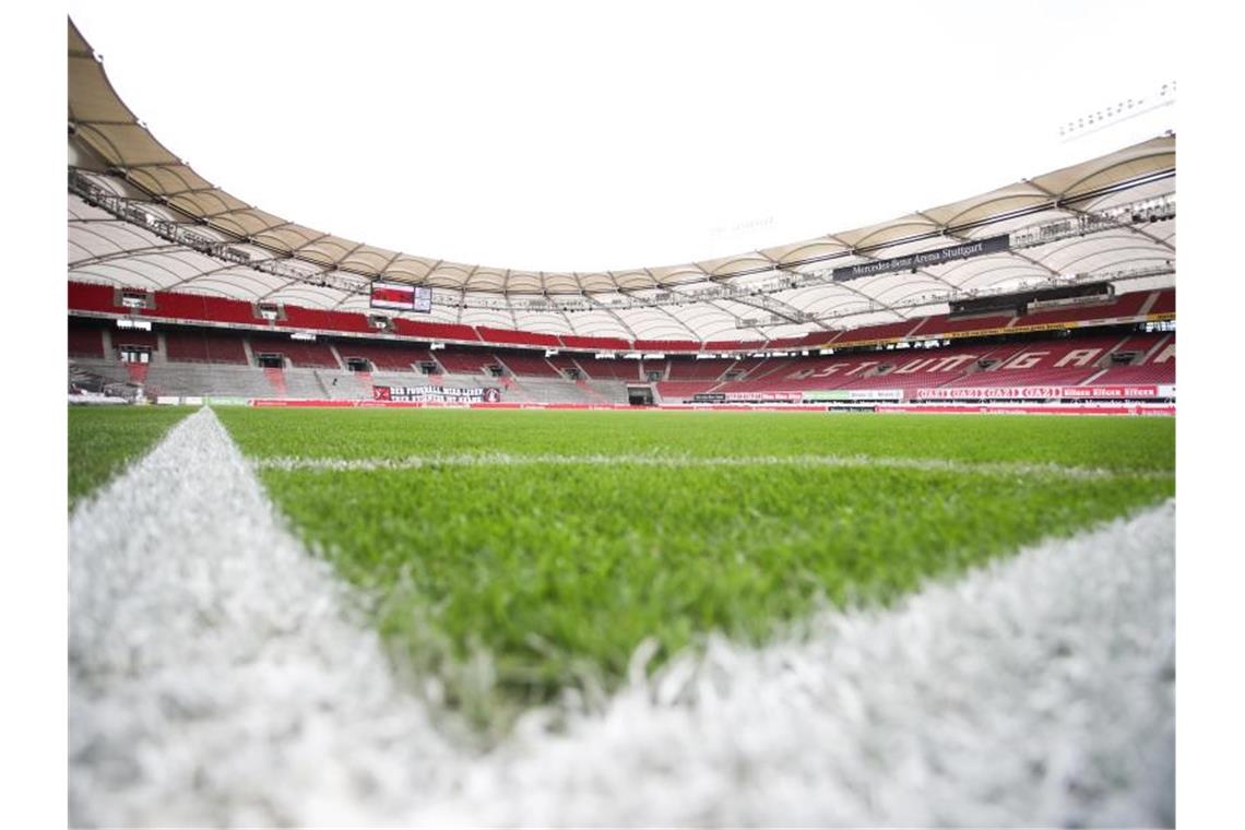Auch in Stuttgart soll ein Heimspiel der DFB-Elf ausgetragen werden. Foto: Tom Weller/dpa-Pool/dpa