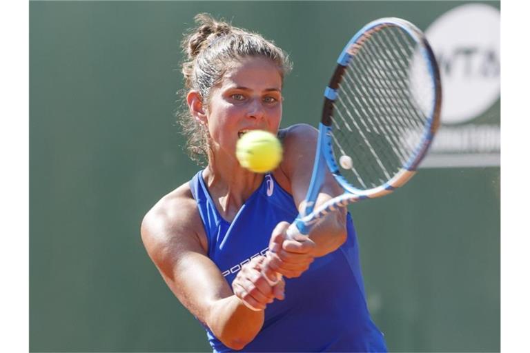 Auch Julia Görges ist in Cincinnati bereits ausgeschieden. Foto: Salvatore Di Nolfi/KEYSTONE