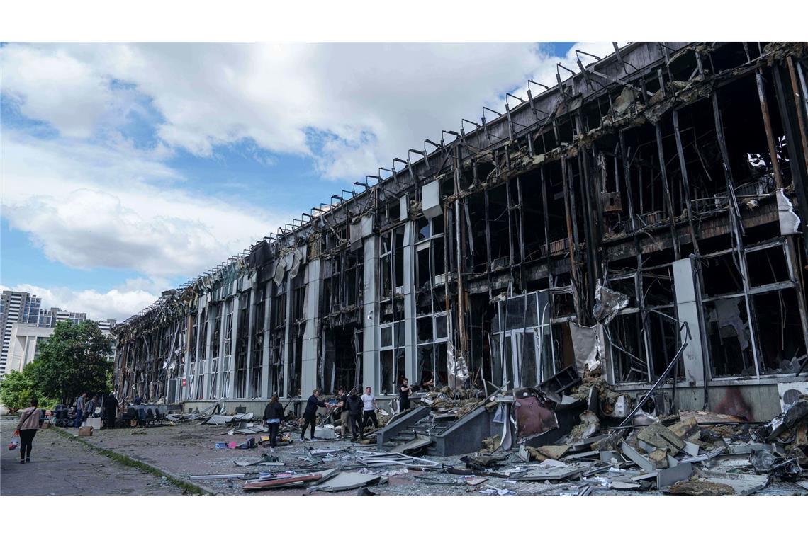 Ukraine: UN-Generalsekretär für bedingungslose Waffenruhe Auch Kiew wurde zuletzt angegriffen. (Archivbild)