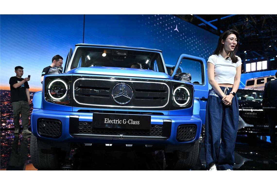 So tickt Chinas Automarkt Auch Mercedes hatte im ersten Quartal auf dem Markt in China zu kämpfen. (Archivbild)