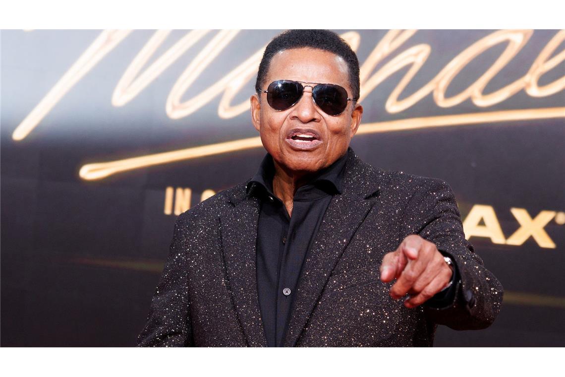 Auch Michael Jacksons Bruder Jackie kam zur Premiere.