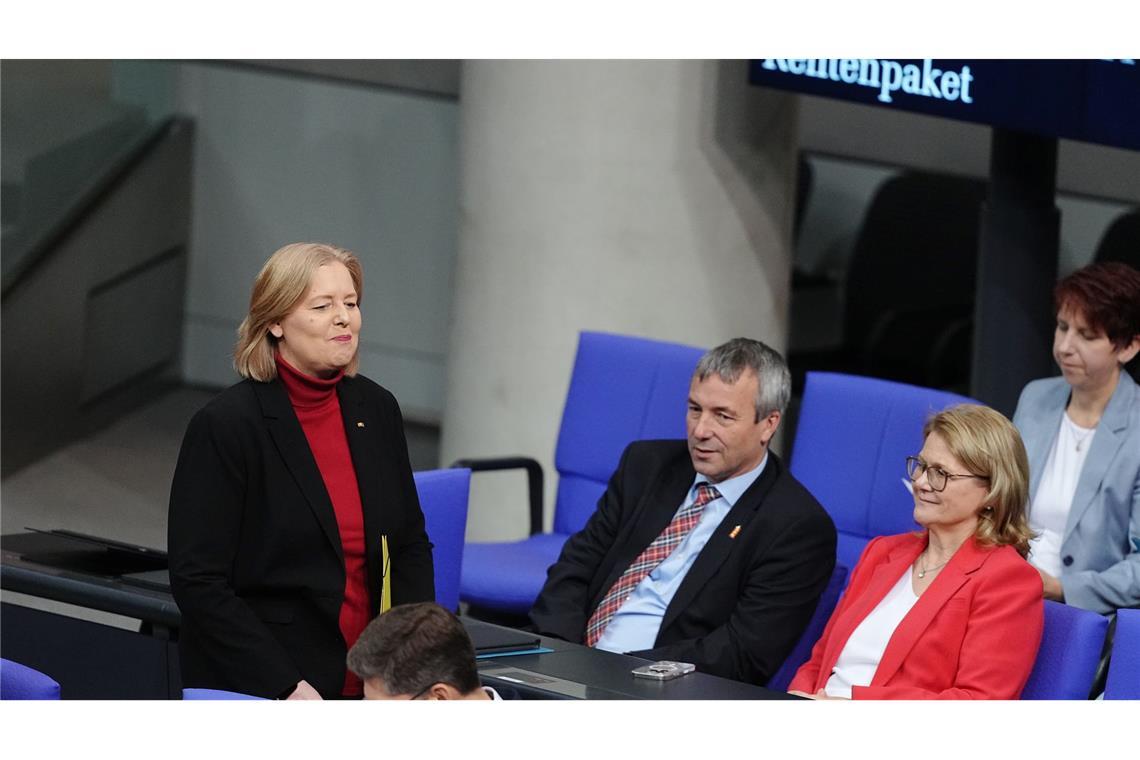 Auch nach dem Rentenpaket ist das Thema Rente für die Arbeitsministerin Bärbel Bas noch nicht durch.