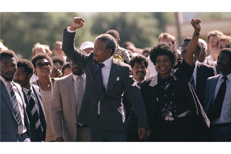 Auch Nelson Mandela, Südafrikas Held, hat Orania schon besucht.