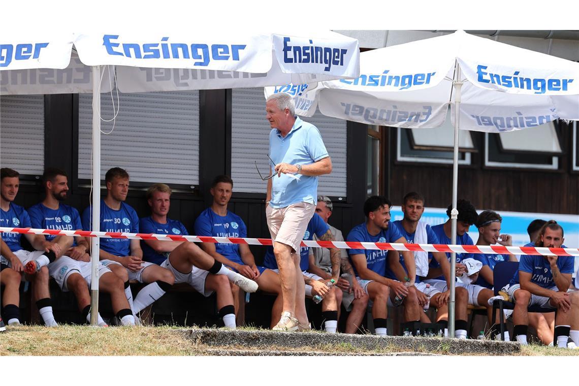 Kantersieg zum Testspielauftakt gegen VfR Mannheim Auch Präsident Rainer Lorz kam zur Testspielpremiere in den ADM-Sportpark.