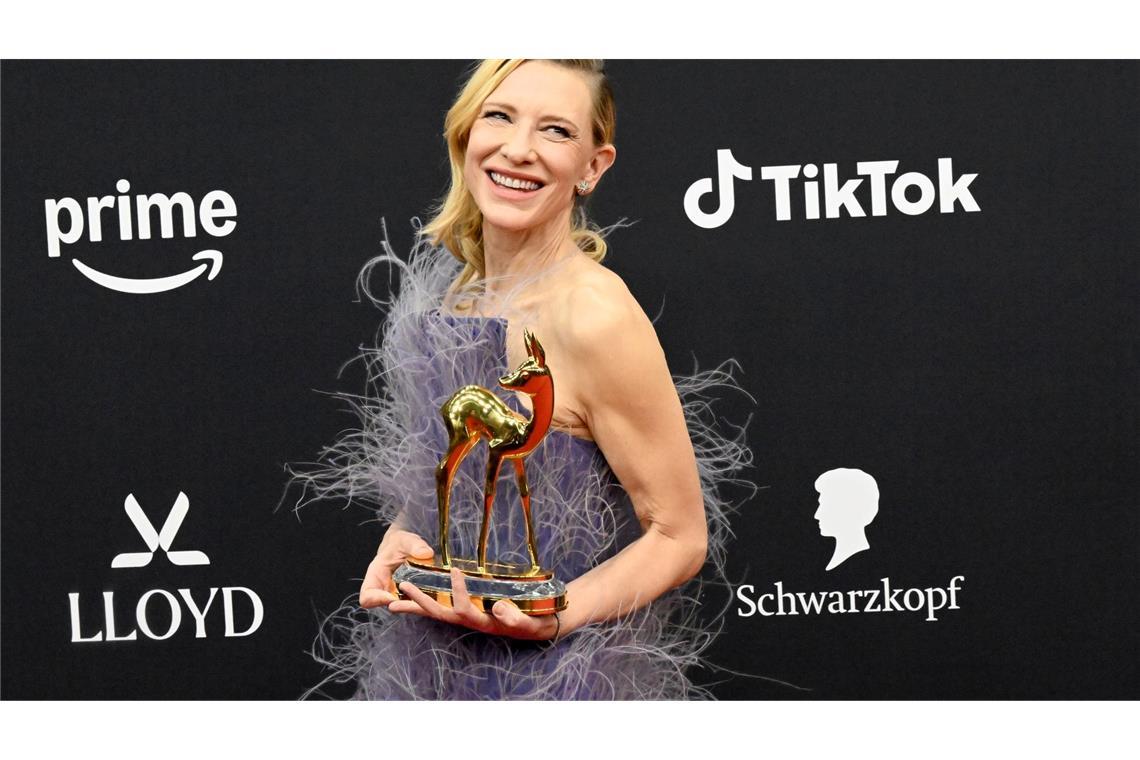 Auch Schauspielerin Cate Blanchett wurde ausgezeichnet.