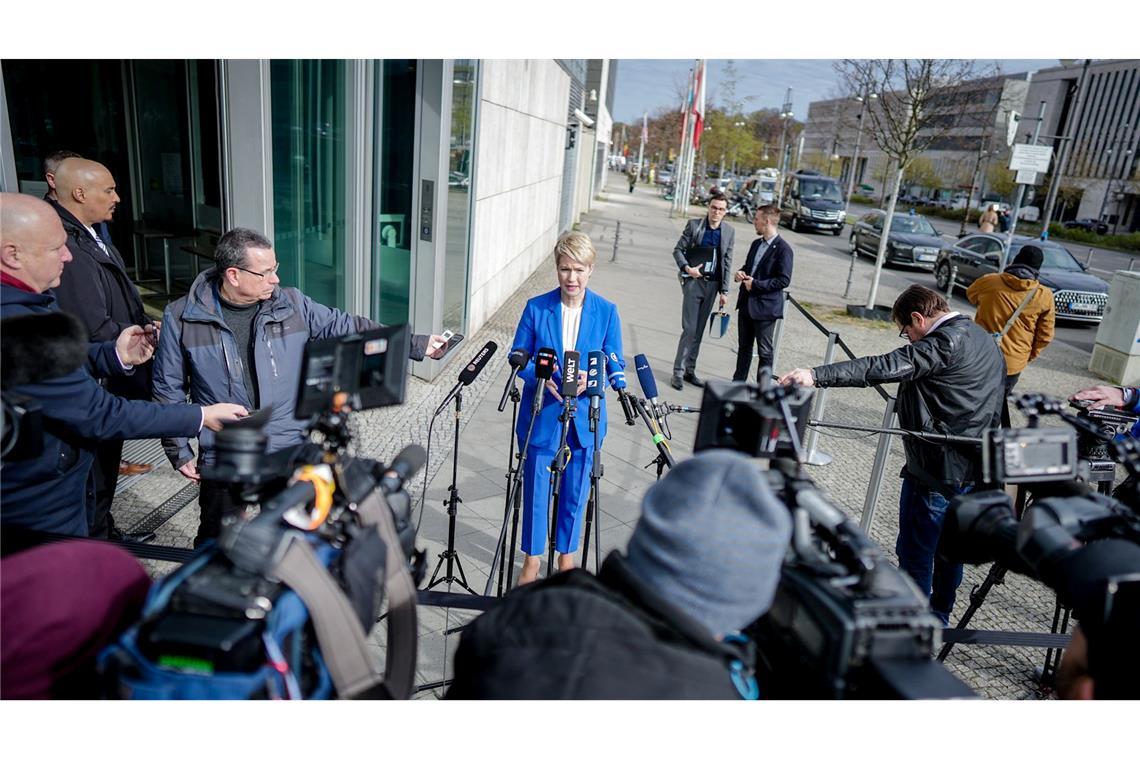Schlussspurt bei Gesprächen über neue Bundesregierung Auch Schwesig verweist auf den Zeitdruck.