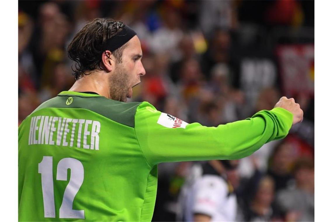 „Noch nicht fertig“: DHB-Team will ins WM-Finale Auch Torwart Silvio Heinevetter geht mit viel Selbstvertrauen ins WM-Halbfinale. Foto: Marius Becker