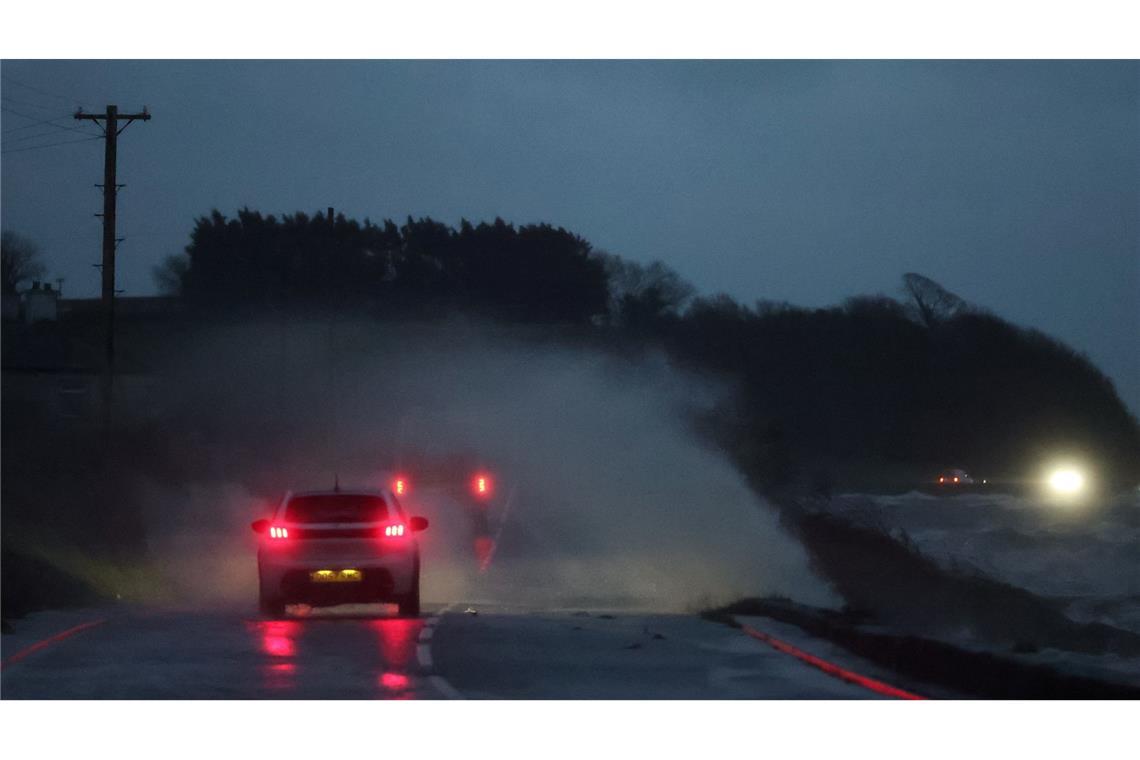 Auch über Nordirland fegte Sturm "Bram".