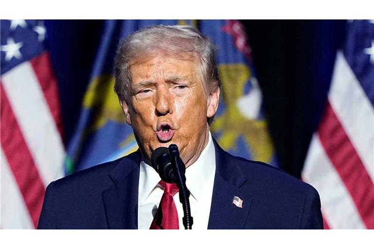 Auch um obszöne Gesten nicht verlegen: Auf unrühmliche Beschimpfungen reagiert der US-Präsident schon auch mal mit dem Mittelfinger.