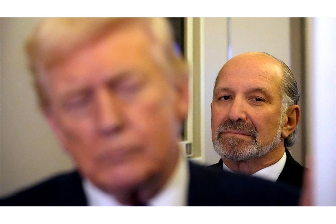 Auch US-Handelsminister Howard Lutnick geriet in Erklärungsnot. (Archivfoto)