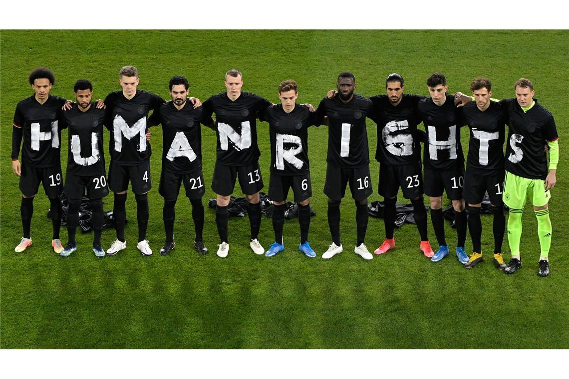 Auch vor der WM 2022 hatte es Boykott-Debatten und Proteste gegeben. (Archivbild)