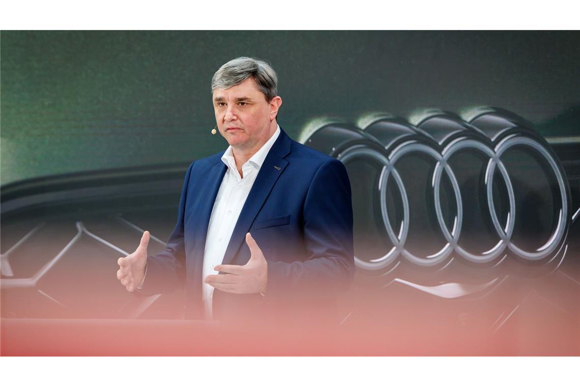 Audi-Finanzchef Rittersberger muss einen weiteren Gewinnrückgang vermelden. (Archivbild)