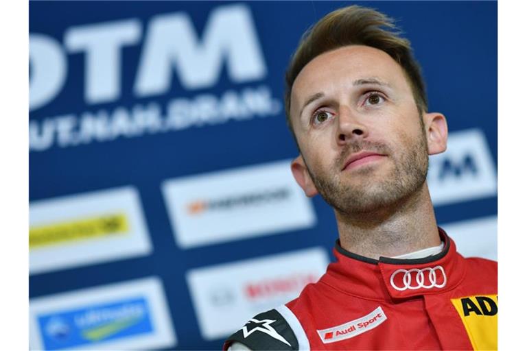 Audi-Pilot René Rast sieht nur noch einen Zweikampf um den DTM-Titel. Foto: Uwe Anspach