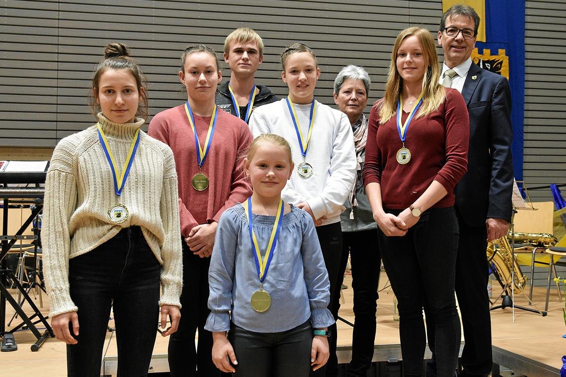 Sechs Goldmedaillen für Auenwalds Sportler