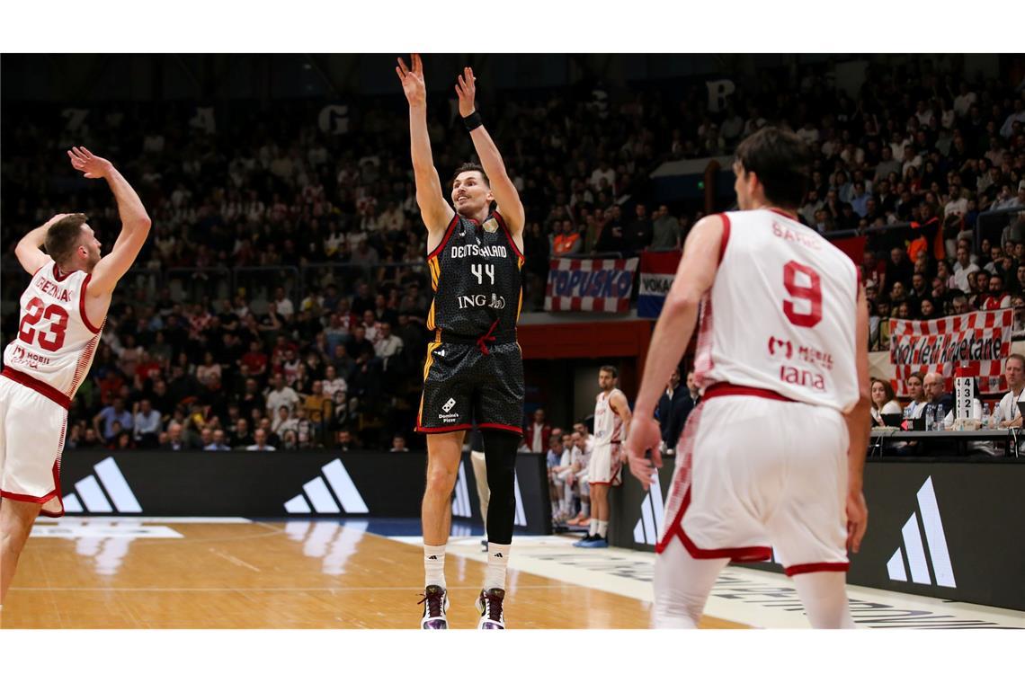 Auf David Krämer war auch in Kroatien wieder Verlass.