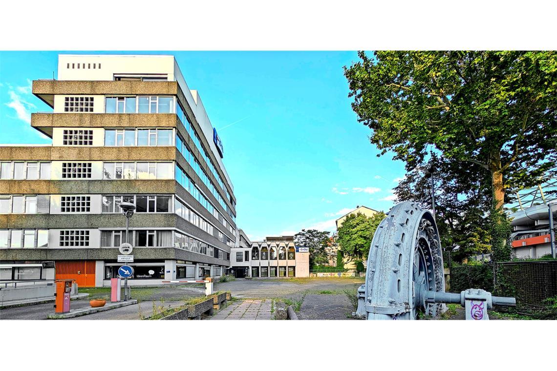 EnBW soll Wohnbaugebiet abgeben Auf dem alten Betriebsgelände der EnBW herrscht Tristesse. Die Neubaupläne liegen auf Eis.