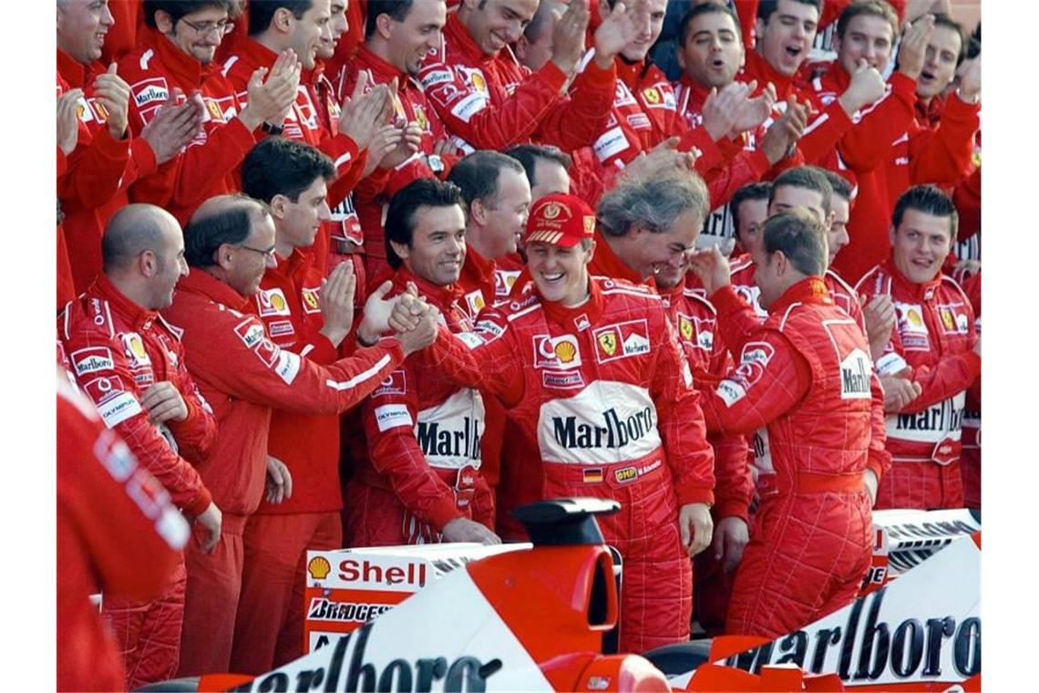 Auf dem Autodromo Internazionale del Mugello absolvierte Michael Schumacher einst unzählige Testrunden für die erfolgreichste Zeit von Ferrari. Foto: Marco Bucco/epa ansa/dpa