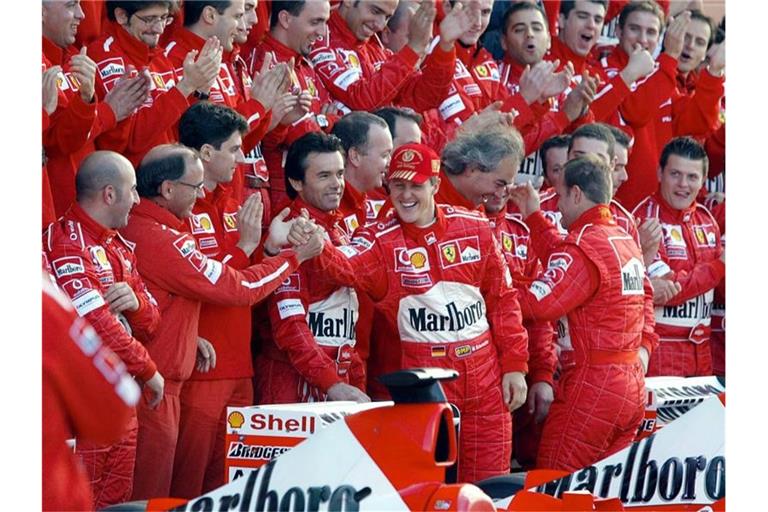 Auf dem Autodromo Internazionale del Mugello absolvierte Michael Schumacher einst unzählige Testrunden für die erfolgreichste Zeit von Ferrari. Foto: Marco Bucco/epa ansa/dpa