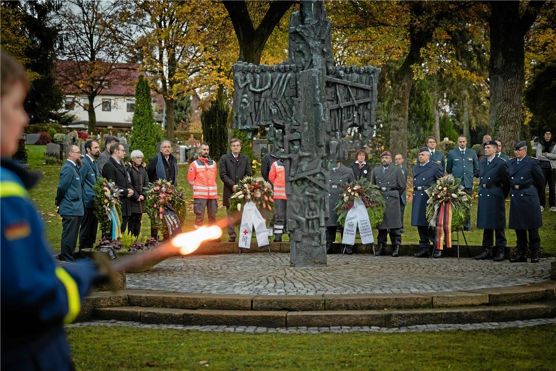 Backnanger Gedenkfeier für die Kriegsopfer