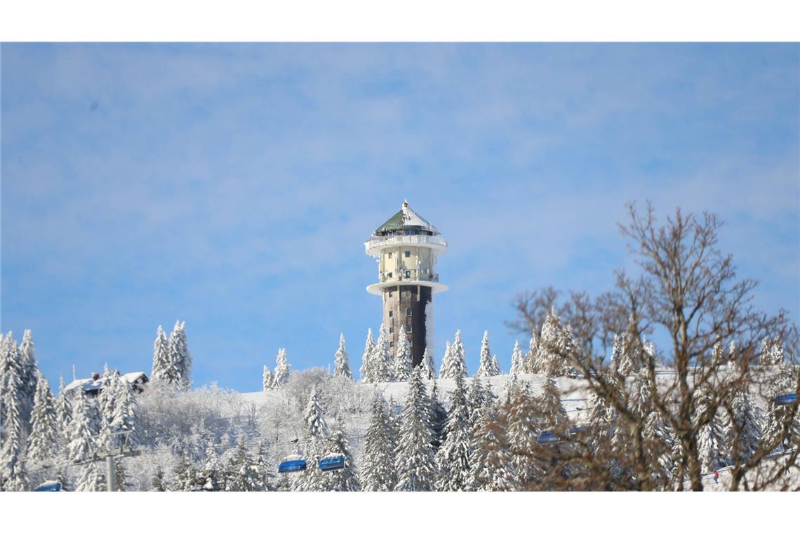 Auf dem Feldberg könnten über Nacht bis zu 20 Zentimeter Neuschnee fallen. (Symbolfoto)