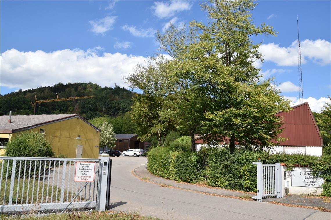 Auf dem Gelände der ehemaligen Straßenmeisterei wird künftig der neue Wertstoffhof eingerichtet. Foto: Elisabeth Klaper