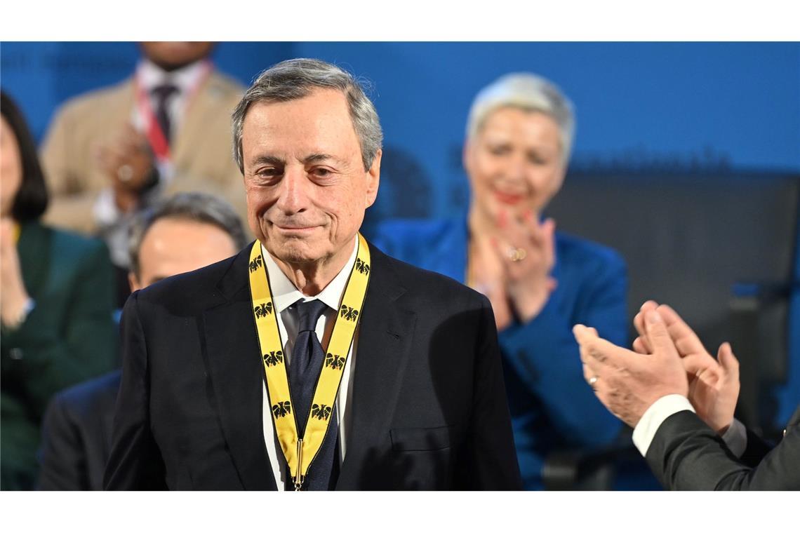 Auf dem Höhepunkt der Euro-Krise war Mario Draghi Präsident der Europäischen Zentralbank (EZB).