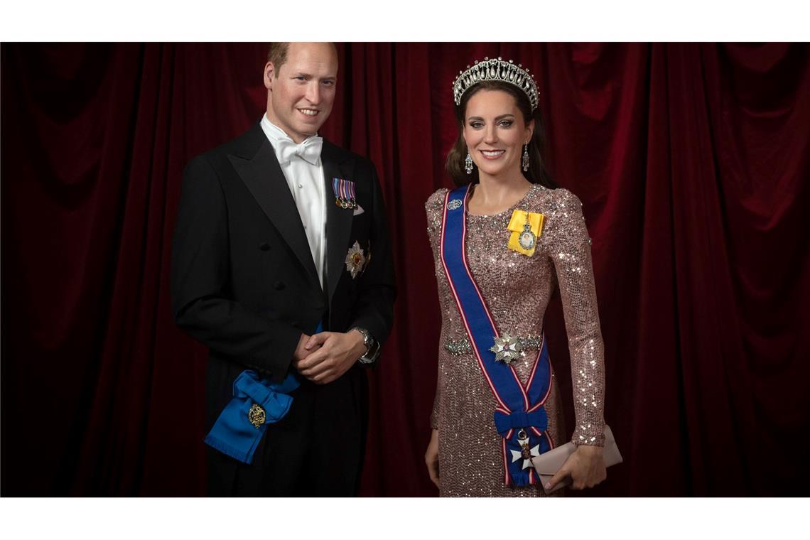 Madame Tussauds enthüllt neue Wachsfigur von Prinzessin Kate Auf dem Kopf hat sie die exakte Nachbildung einer Tiara, die einst Prinzessin Diana trug.