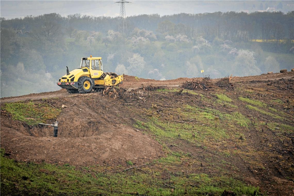 Auf der Deponie Backnang-Steinbach hat die AWRM noch einiges vor. Windkraftausbau gehört allerdings nicht dazu. Foto: Alexander Becher