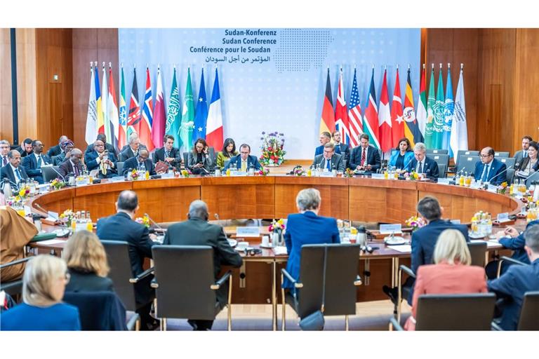 Auf der dritten internationalen Sudan-Konferenz geht es unter anderem um Zusagen für die Finanzierung humanitärer Hilfe.