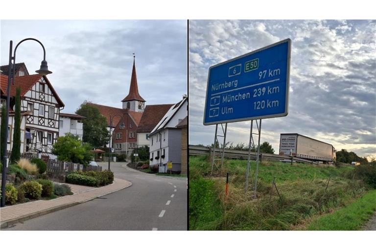 Auf der Gröninger Hauptstraße ist kaum noch Verkehr - doch der Lärm von der nahen Autobahn ist unüberhörbar.