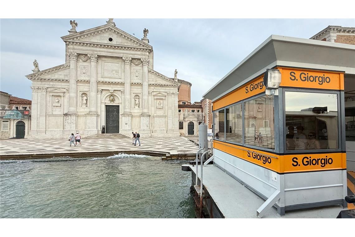 Venedig vor Bezos-Jawort im Ausnahmezustand Auf der Insel San Giorgio soll die Trauung stattfinden.