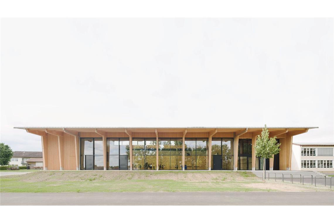 Auf der Longlist: Viele Stuttgarter Büros, etwa Atelier Kaiser Shen mit der Mehrzweckhalle Ingerkingen.