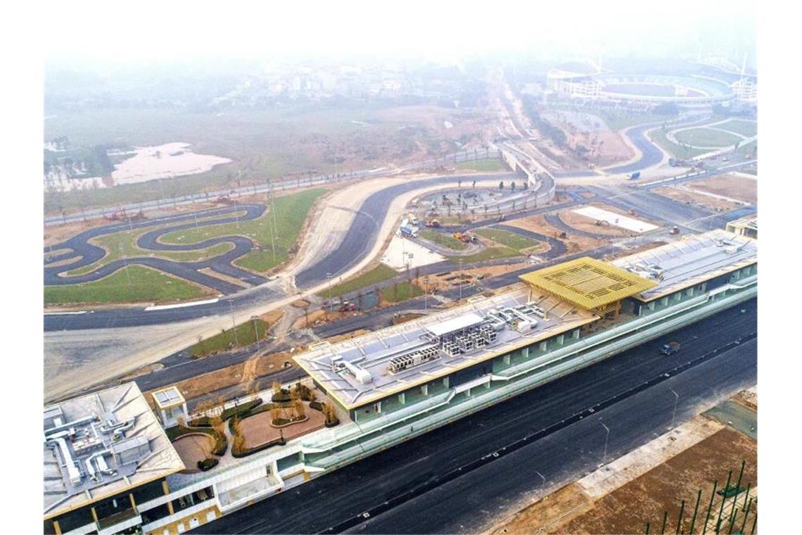 Auf der neuen Formel-1-Rennstrecke in Hanoi wird 2021 wohl auch nicht gefahren. Foto: Vietnam Grand Prix Corporation/VGPC /dpa