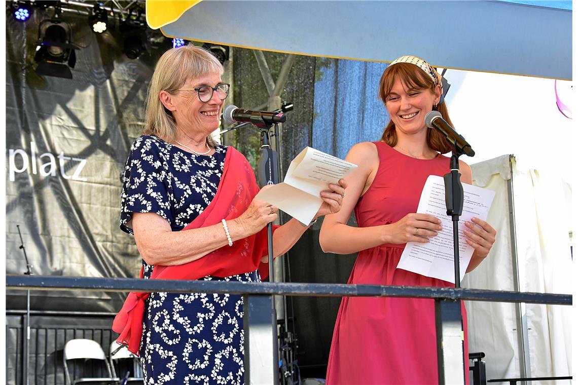 Auf Deutsch und auf Französisch wird die Bedeutung der deutsch-französischen Fre...