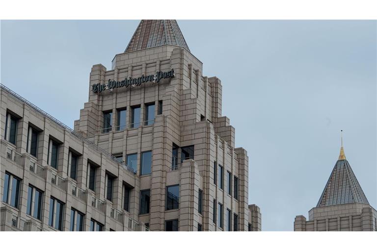 Auf die Entlassungen bei der "Washington Post" folgt eine weitere Veränderung. (Archivbild)