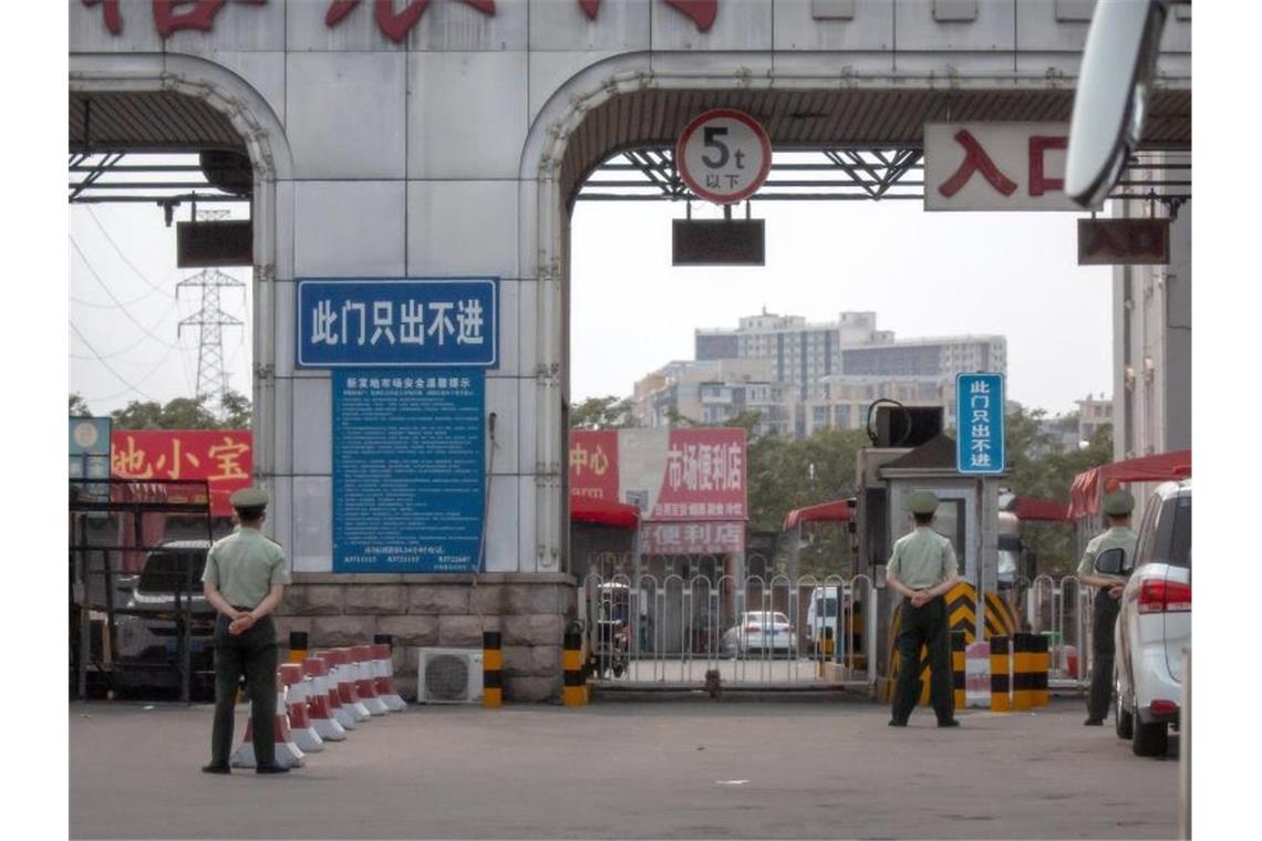 Drei Beamte nach neuem Corona-Ausbruch in China entlassen